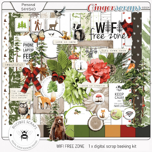 Buzzbee Scraps: Wifi Free Zone Kit Buzzbee Scraps: Wifi Free Zone Kit