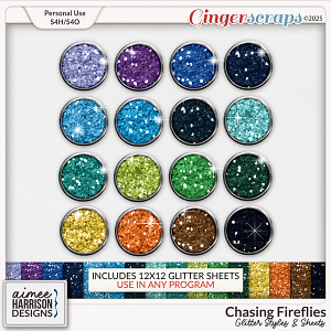 Chasing Fireflies Glitters by Aimee Harrison