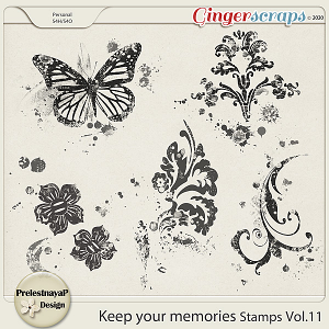 Keep your memories Stamps Vol.11