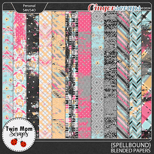 Spellbound - BLENDED PAPERS by Twin Mom Scraps