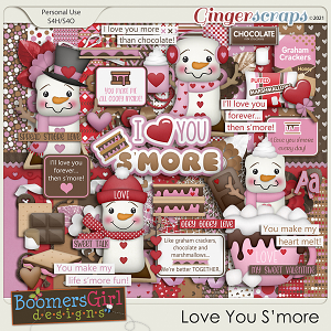 Love You S'more by BoomersGirl Designs