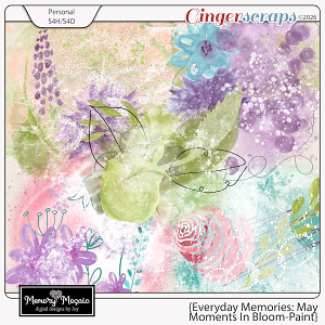 Everyday Memories: May-Moments In Bloom Paint by Memory Mosaic