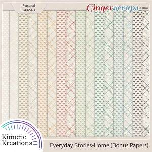 Everyday Stories Home Bonus Papers by Kimeric Kreations