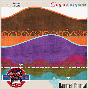 Haunted Carnival Borders By The Brit Chick