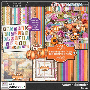 Autumn Splendor Bundle by Let Me Scrapbook