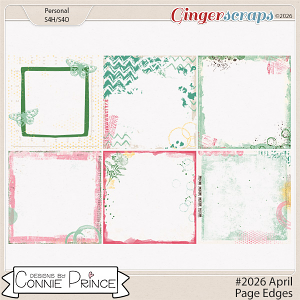 #2026 April - Page Edges by Connie Prince