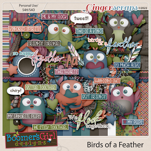 Birds of a Feather by BoomersGirl Designs