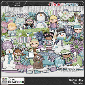 Snow Day-1 Elements by Let Me Scrapbook Snow Day-1 Elements by Let Me Scrapbook