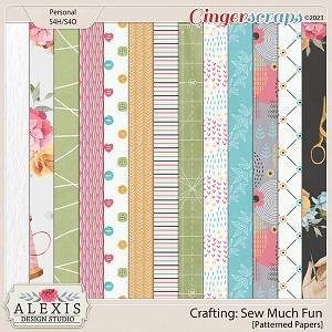 Crafting: Sew Much Fun - Patterned Papers