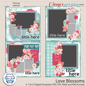 Love Blossoms Templates by Miss Fish