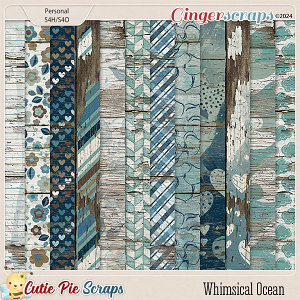 Whimsical Ocean Wood Papers