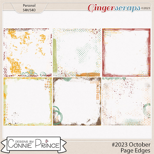 #2023 October - Page Edges by Connie Prince