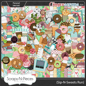 Sip N Sweets Run Kit by Scraps N Pieces