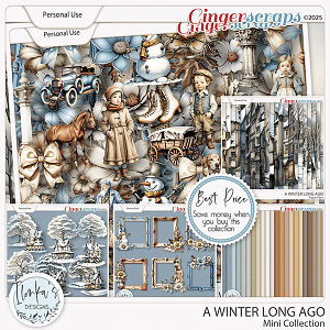 A Winter Long Ago Mini Collection by Ilonka's Designs