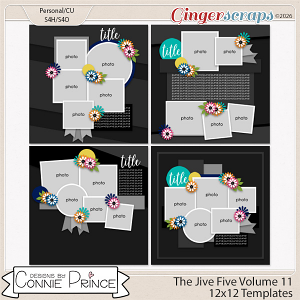 The Jive Five Volume 11 - 12x12 Temps (CU Ok) by Connie Prince