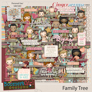 Family Tree by BoomersGirl Designs