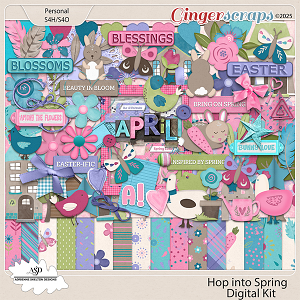 Hop Into Spring kit by Adrienne Skelton Designs
