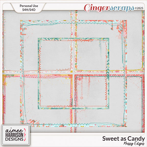 Sweet as Candy Messy Edges by Aimee Harrison