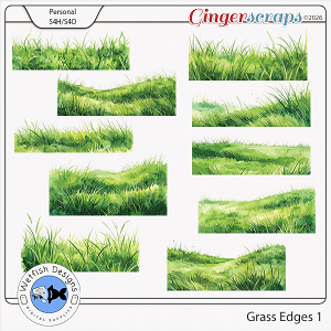 Grass Edges 1 by Wetfish Designs