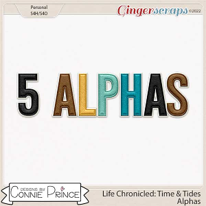 Life Chronicled: Time & Tides - Alpha Pack AddOn by Connie Prince
